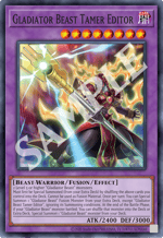 Gladiator Beast Tamer Editor
