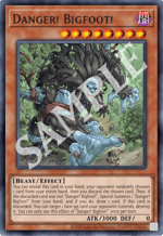 Danger! Bigfoot!