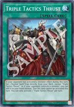 Triple Tactics Thrust