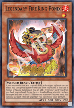 Legendary Fire King Ponix