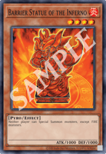 Barrier Statue of the Inferno