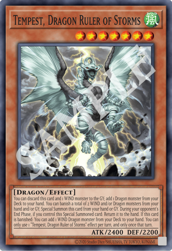 Tempest, Dragon Ruler of Storms