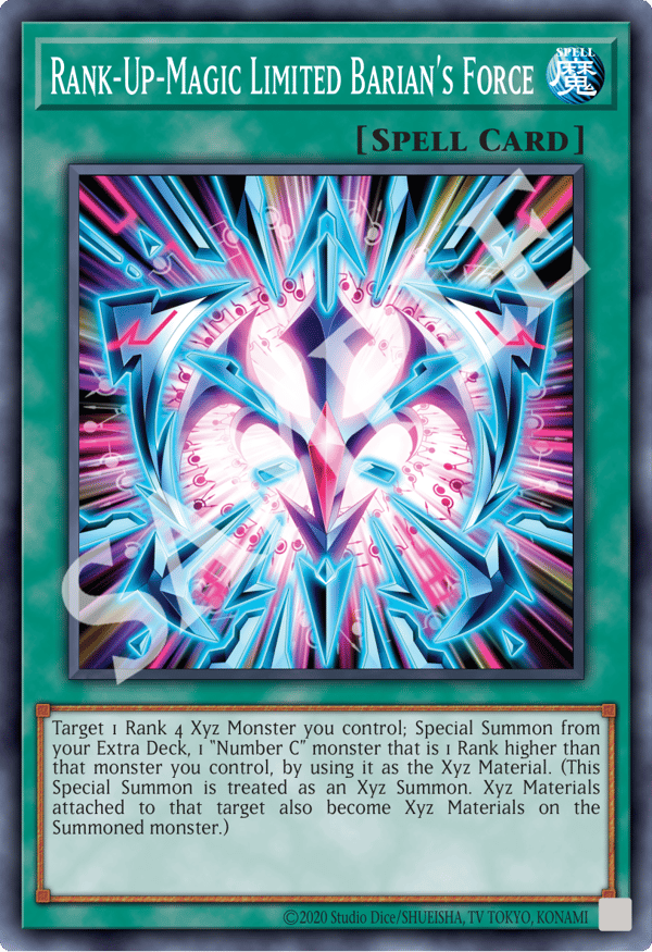 Rank-Up-Magic Limited Barian's Force