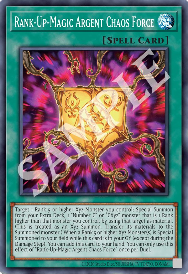 Rank-Up-Magic Argent Chaos Force