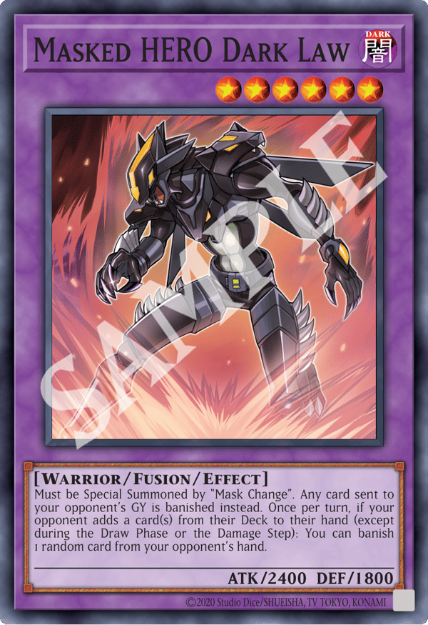 Masked HERO Dark Law