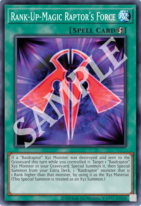 Rank-Up-Magic Raptor's Force