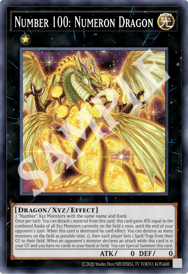 Number 100: Numeron Dragon