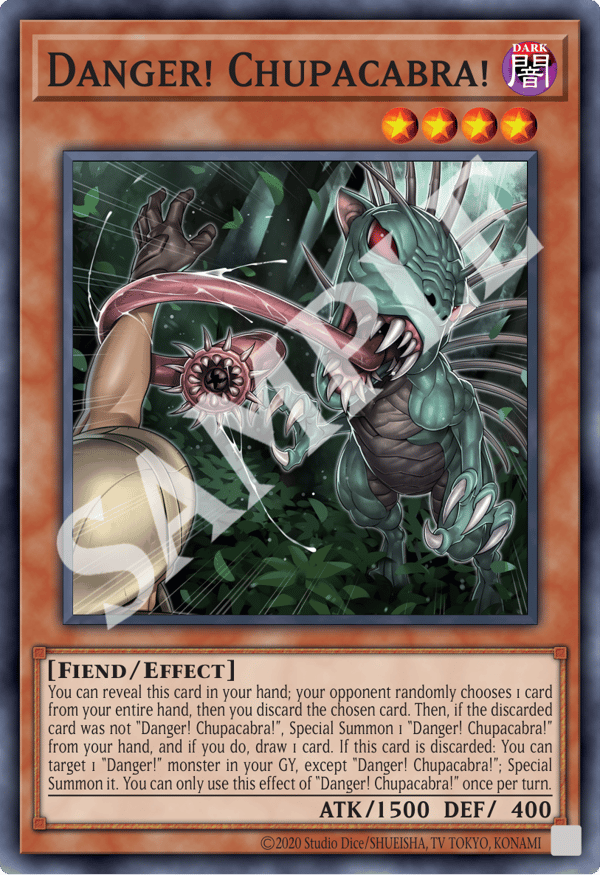 Danger! Chupacabra!