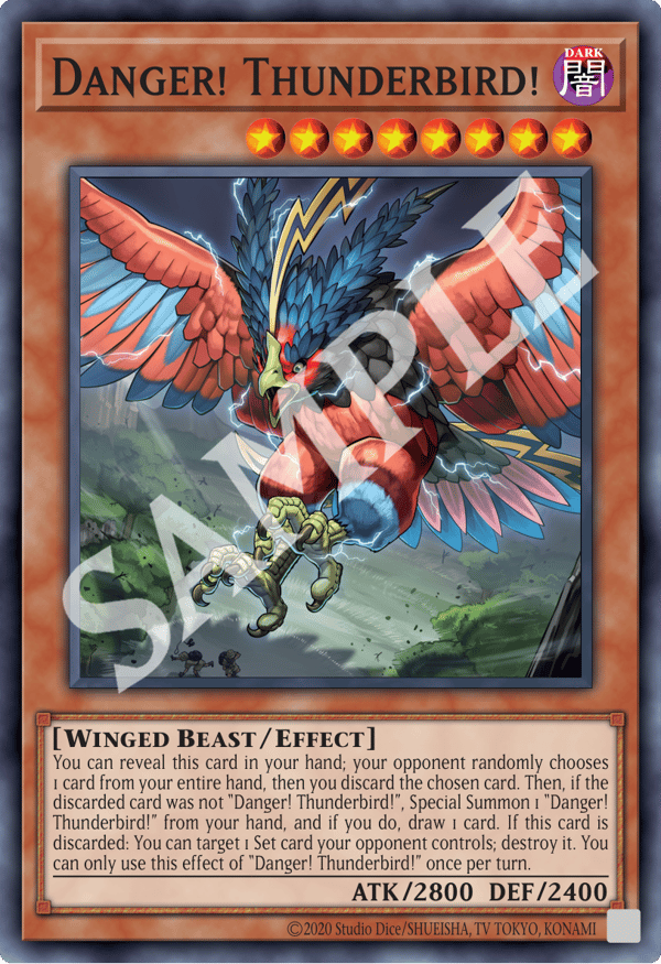 Danger! Thunderbird!