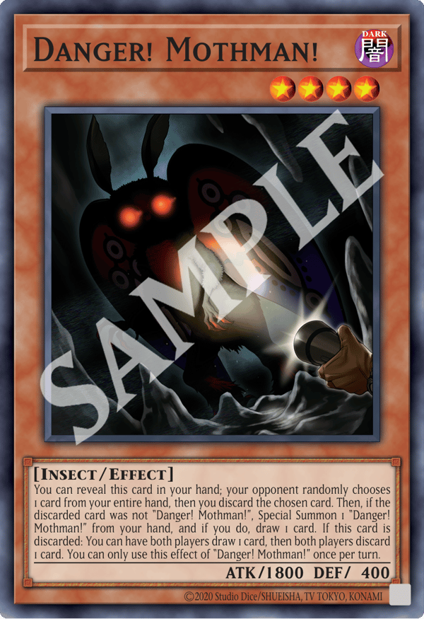 Danger! Mothman!