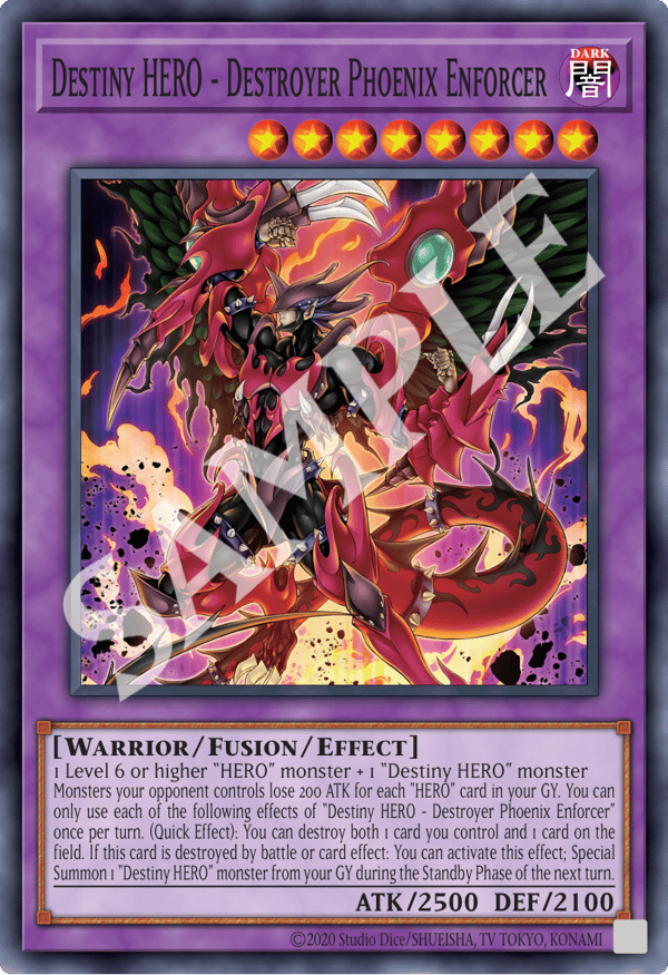 Destiny HERO - Destroyer Phoenix Enforcer