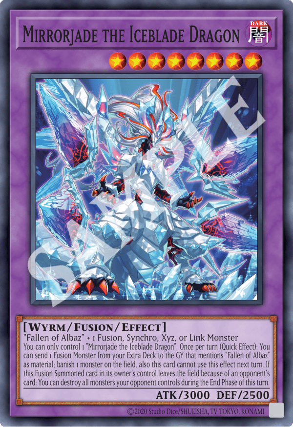 Mirrorjade the Iceblade Dragon