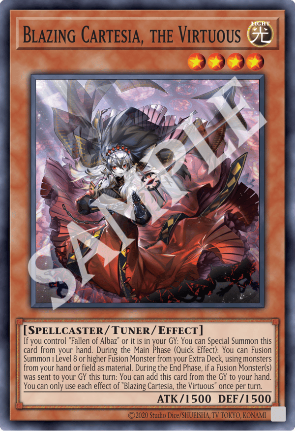 Blazing Cartesia, the Virtuous