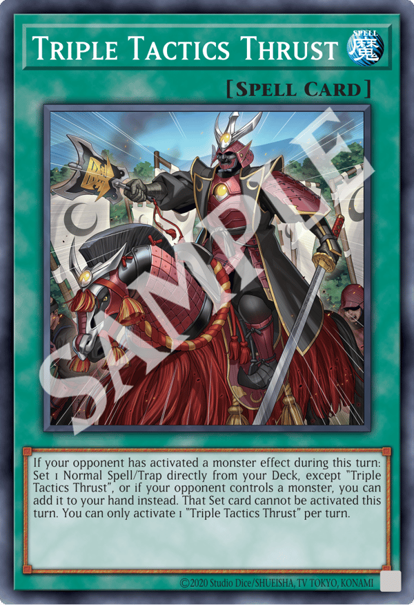 Triple Tactics Thrust