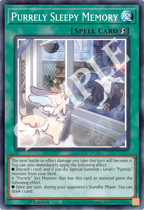 Purrely Sleepy Memory
