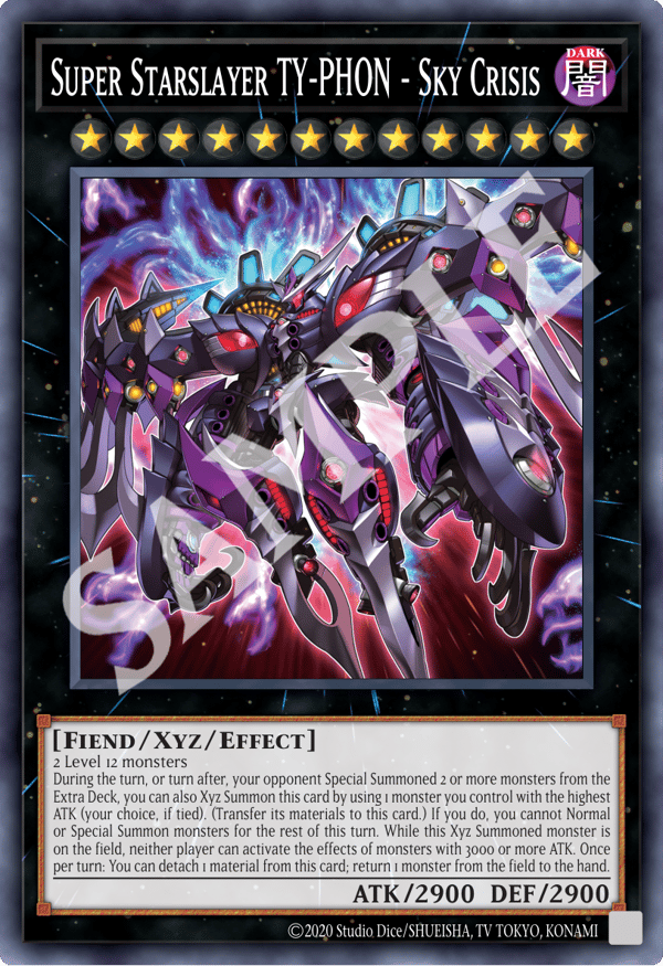 Super Starslayer TY-PHON - Sky Crisis