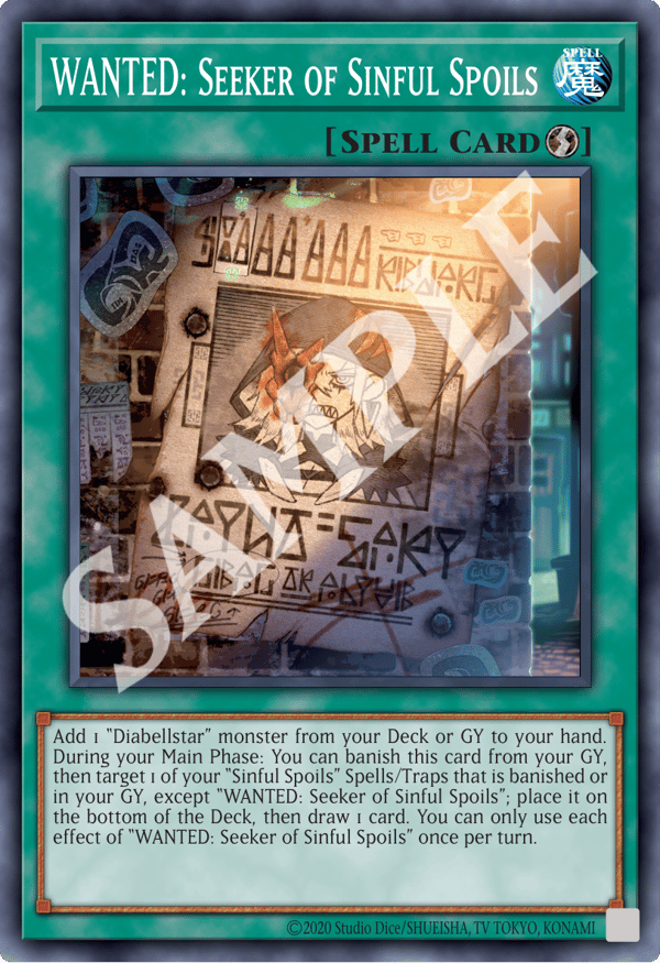 WANTED: Seeker of Sinful Spoils