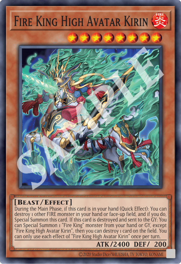 Fire King High Avatar Kirin