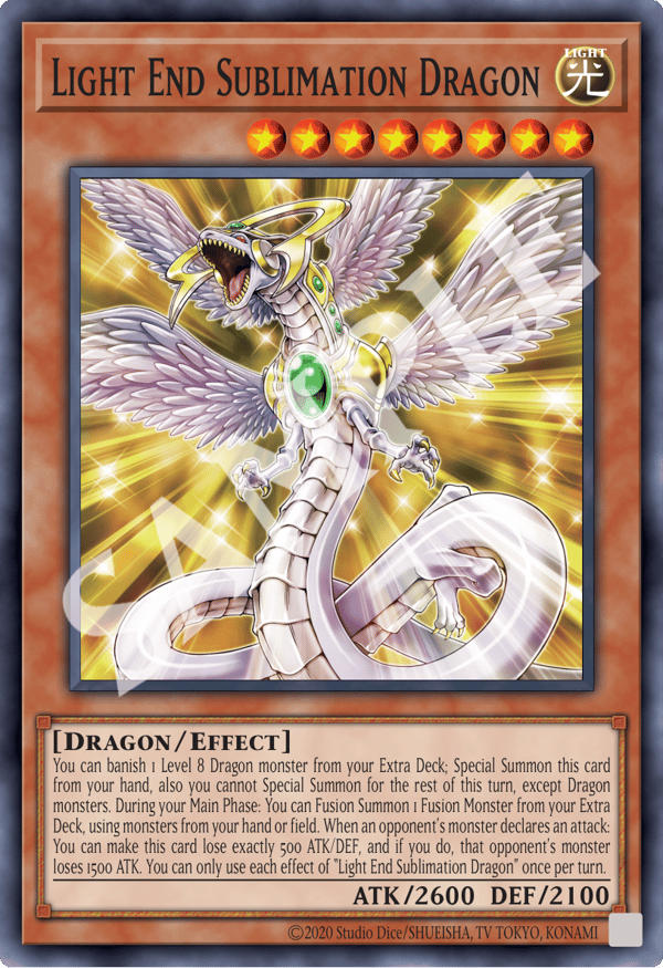Light End Sublimation Dragon