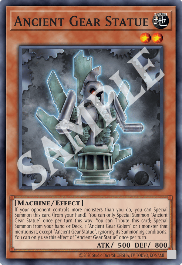 Ancient Gear Statue