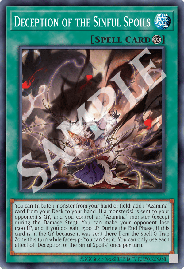 Deception of the Sinful Spoils