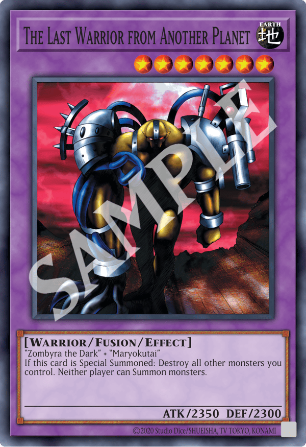 The Last Warrior from Another Planet