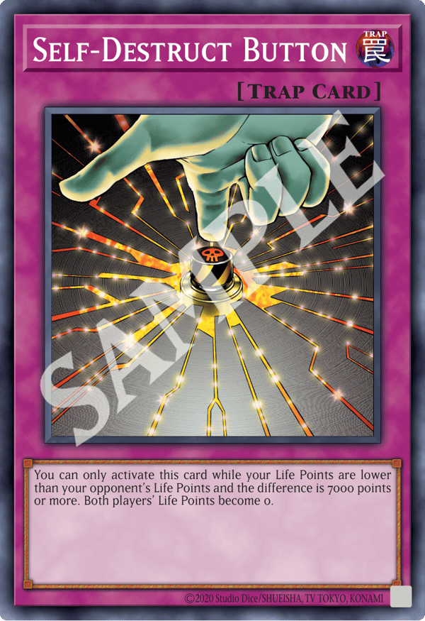 Self-Destruct Button