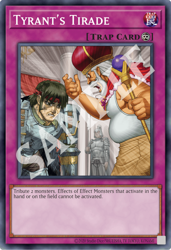 Tyrant's Tirade